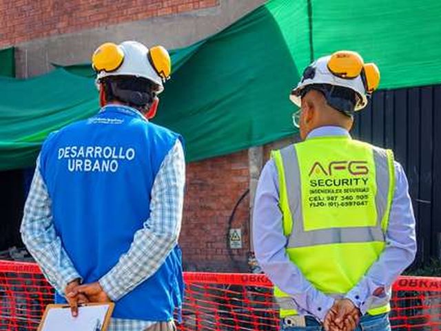 Inspectores de AFG Security en campo para asesoría ITSE