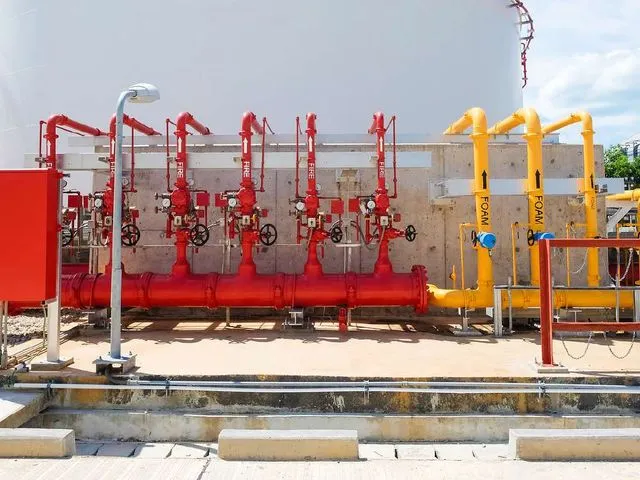 Vista general de proyecto de ingeniería contra incendios AFG Security